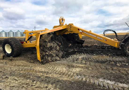 Bridgeview - Pulldozer backslope