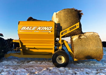 Bridgeview - Bale King 5300 3 bale processor