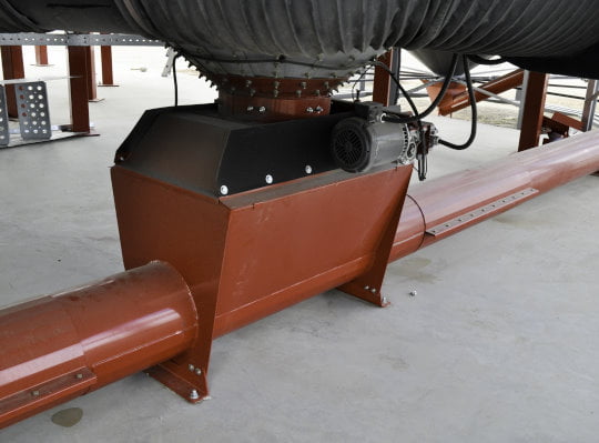 Bridgeview - Grain express conveyor bottom hopper