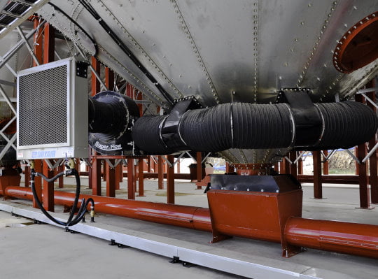 Bridgeview - Grain express jet stream air heated