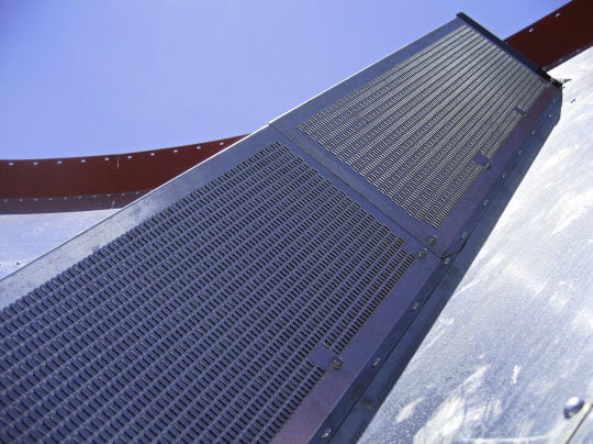 Bridgeview - Jet stream air louvre panel