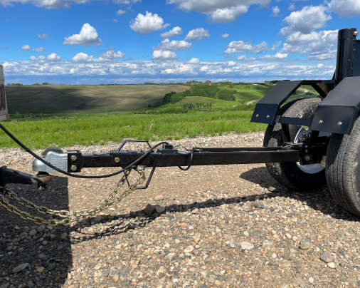 Bridgeview - Flexcart header trailer telescoping hitch